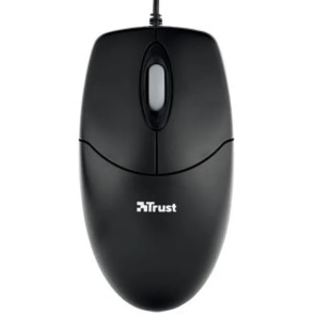 Мышь Trust Optical Mouse (черный)